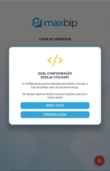 MaxBIP configuração